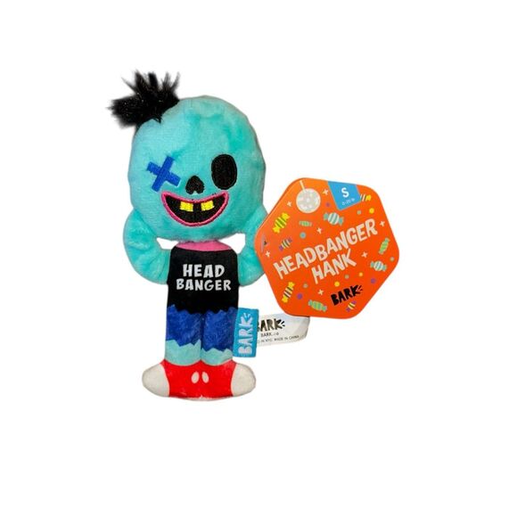 NEW Bark Box Barkbox Headbanger Hank Zombie 2025 edition Plush L Dog Toy NWT - Picture 1 of 4